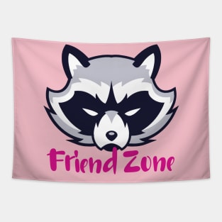 Friend Zone - raccoon Tapestry