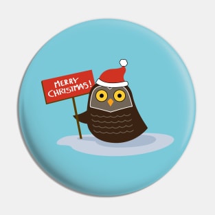 Little Christmas Owl Pin