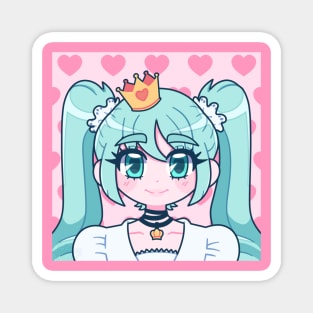 Hatsune Miku World is mine Magnet