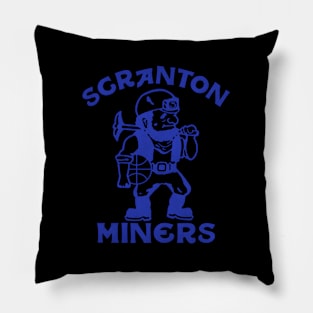 Scranton Miners Basketball Team Pillow