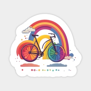 Bicycle Colorful Magnet