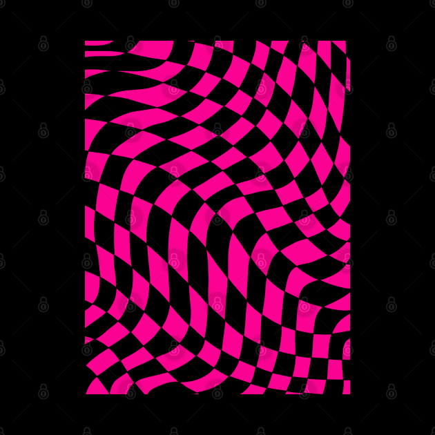 Warped Checkerboard by Velvet Earth