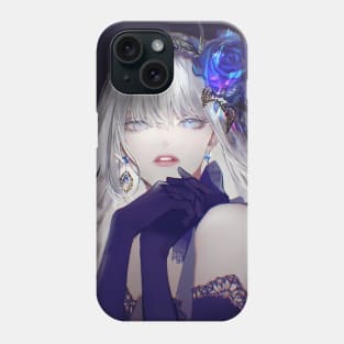 Blue Rose Phone Case