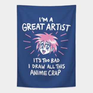 I Draw Anime Crap Tapestry