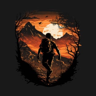 Summer Hiking Mountain T-Shirt