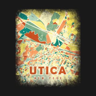 Utica New York US map T-Shirt