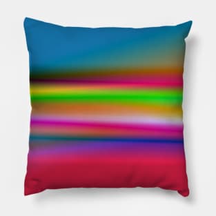 BLUE PINK GREEN TEXTURE Pillow