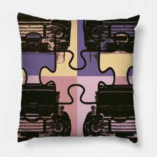 Oldtimer puzzle Pillow