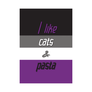 Cats and Pasta for Aces T-Shirt