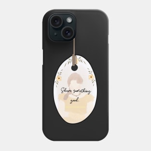 Penelope Featherington tea tag Phone Case