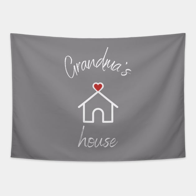 Love Grandma's House Tapestry by Castle Rock Shop