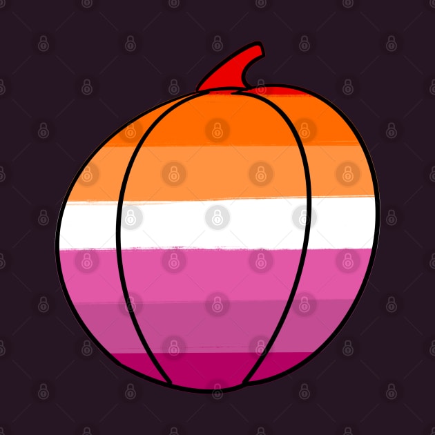 Lesbian pumpkin (dark background) by AlexTal