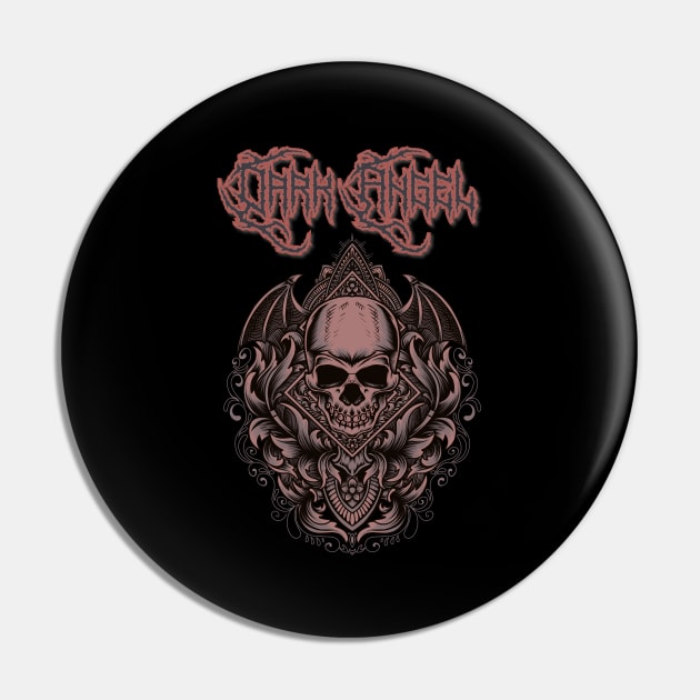 Dark Angel - Death is Certain Pin by FreedoomStudio