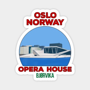 Oslo Opera House Norway Magnet