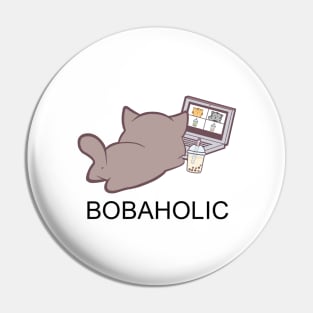 Quarantine With A Bobaholic Kitty! Pin