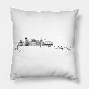 Italy City Signature Pillow