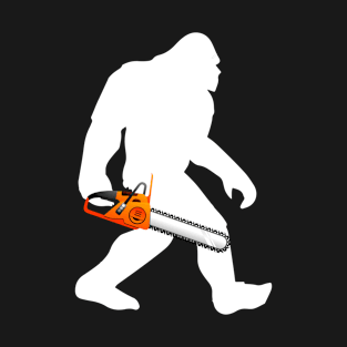 Chainsaw / Arborist Big Foot T-Shirt