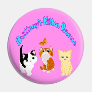 Brittany's Kitten Rescue Pin