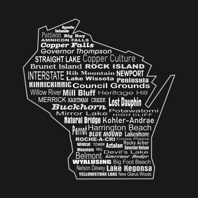 WIParks - Wisconsin State Parks - T-Shirt