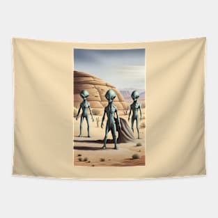 Alien Insectoids Tapestry