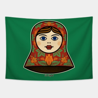 MATRYOSHKA DAD DOLL Tapestry