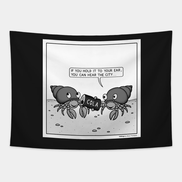 Hermit crabs Tapestry by stevet3214