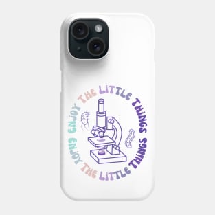 enjoy the little things microbiologie lovers Phone Case