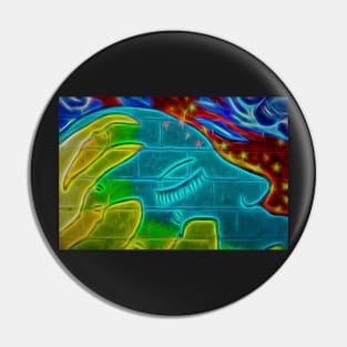 Neon Slumber Pin