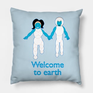 Welcome To Earth V1 Pillow