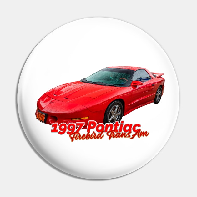 1997 Pontiac Firebird Trans Am Pin by Gestalt Imagery