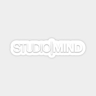 Studio Mind, Plain White Logo Magnet