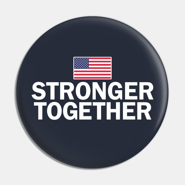 USA Stronger Together Pin by Etopix