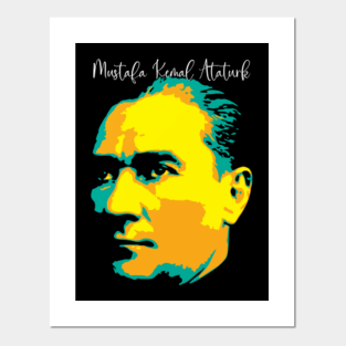 Mustafa Kemal Ataturk Posters And Art Prints Teepublic