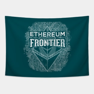 Ethereum Frontier grunge Tapestry