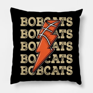 Funny Sports Bobcats Proud Name Basketball Classic Pillow