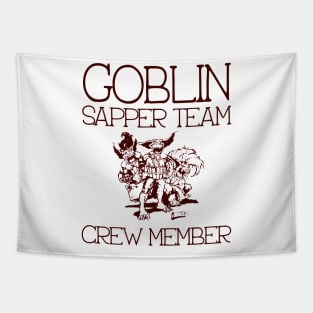 Goblin Sapper Team Crew Member Tapestry