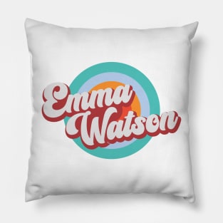 Circle Color With Name Emma Pillow