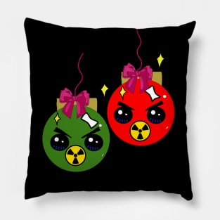 Toxic Baubles Pillow