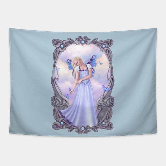 Opal Birthstone Fairy Tapestry by silverstars