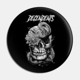 DECENDENTS BAND MERCHANDISE Pin