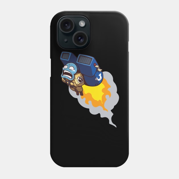 Greater Good Tau With Jetpack Phone Case by DungeonDesigns