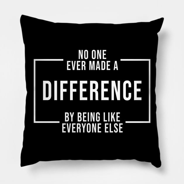 be yourself quote Pillow by sandyrm