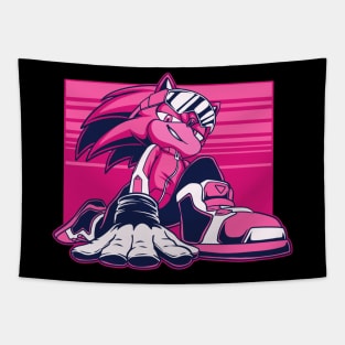 Blue Driver Tapestry