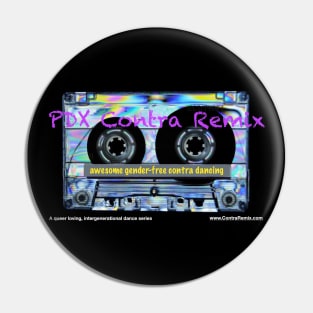 PDX Contra Remix Mixtape Pin