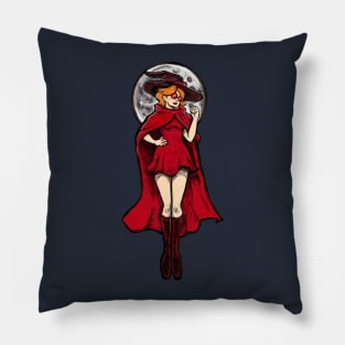 Red Witch Pillow