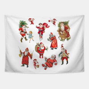 Santa Claus Funny Collection Tapestry