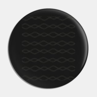 Mudcloth Pattern Minimalist Nude black Abstract  Boho  Pattern Pin