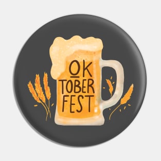 OKtoberfest beer Pin