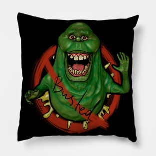 Ghostbusters Slimer Busted Pillow