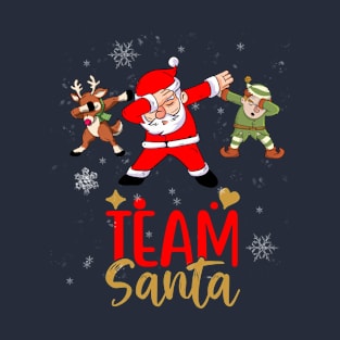 Team Santa - Dabbing Santa T-Shirt